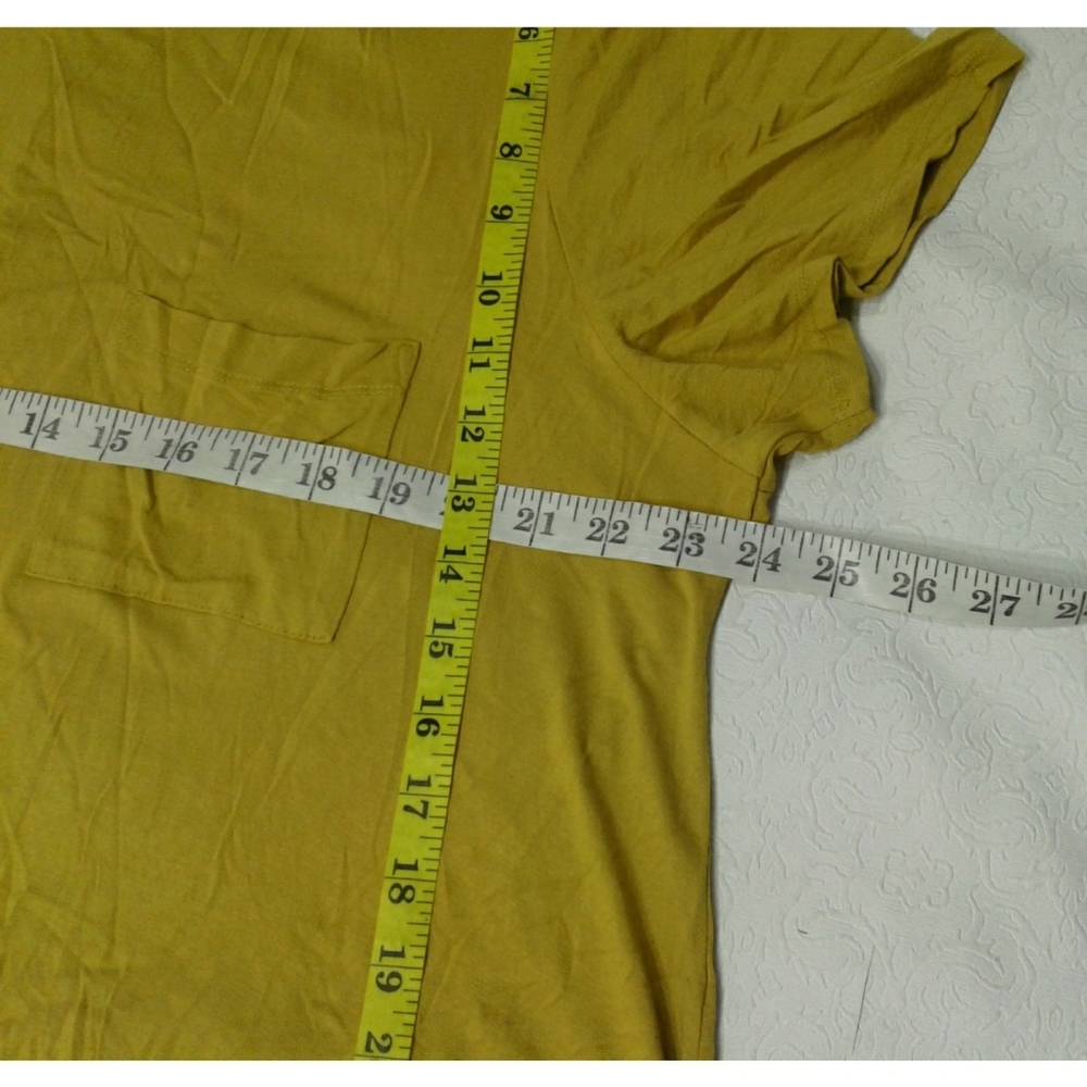LULaRoe Dress mustard yellow color plus SZ 3XL - Picture 4 of 8